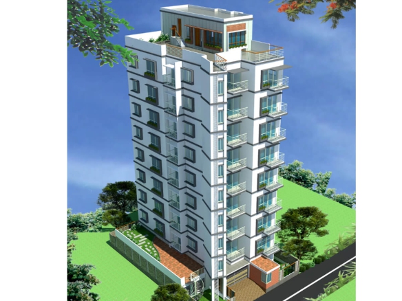 3 Bedroom Ready Flat at Bashundhara D Block