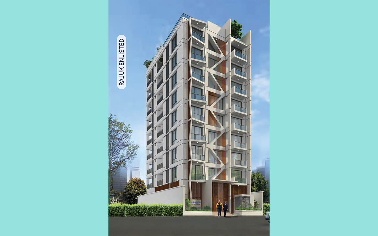 Flat price in Jolshiri abashon