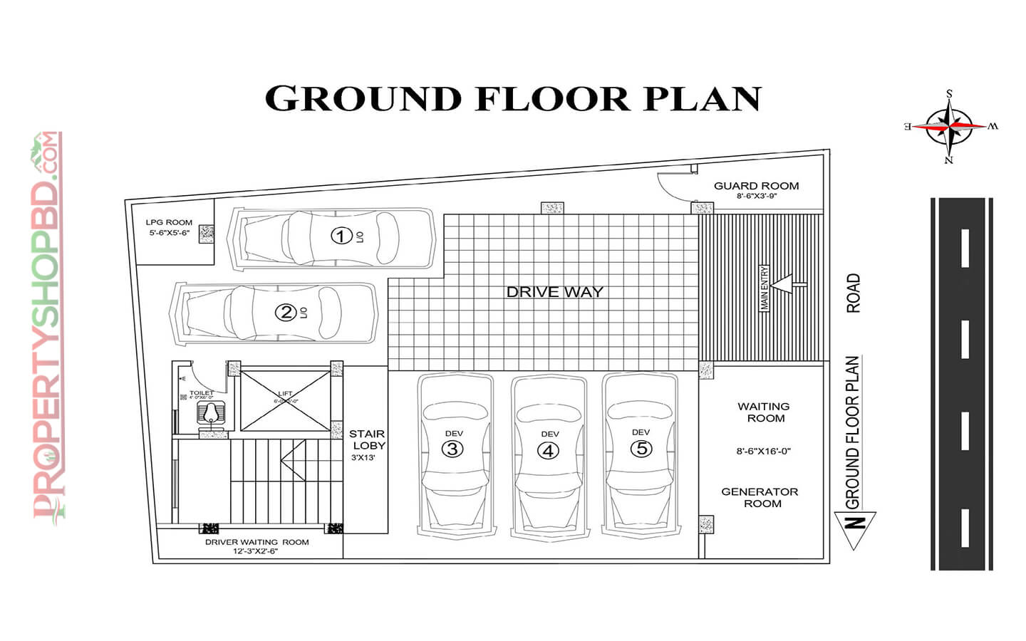 Tahmina Palace Carparking