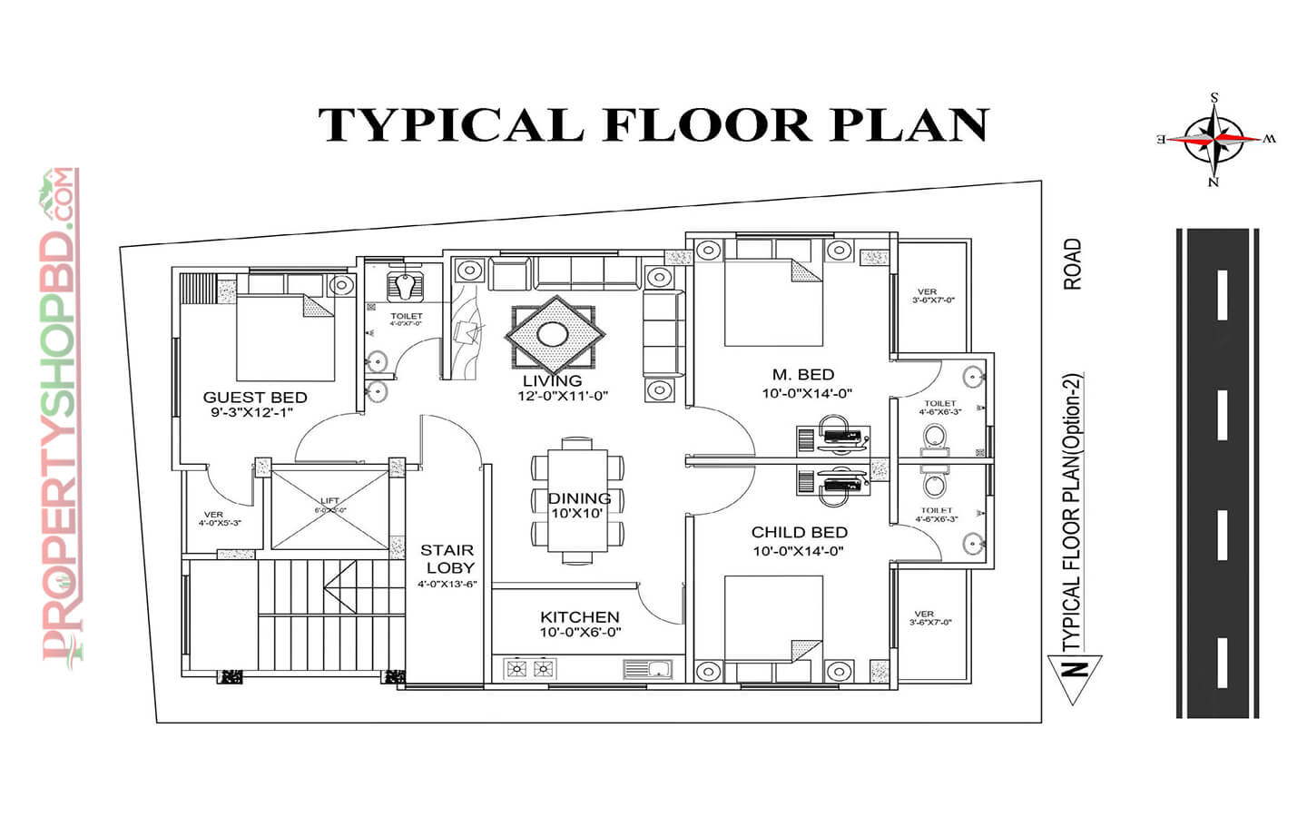 Tahmina Palace Floor Plan