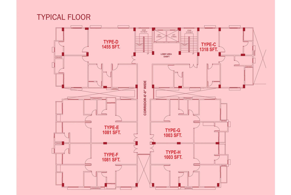 Flat For Sale at Narinda, Dhaka