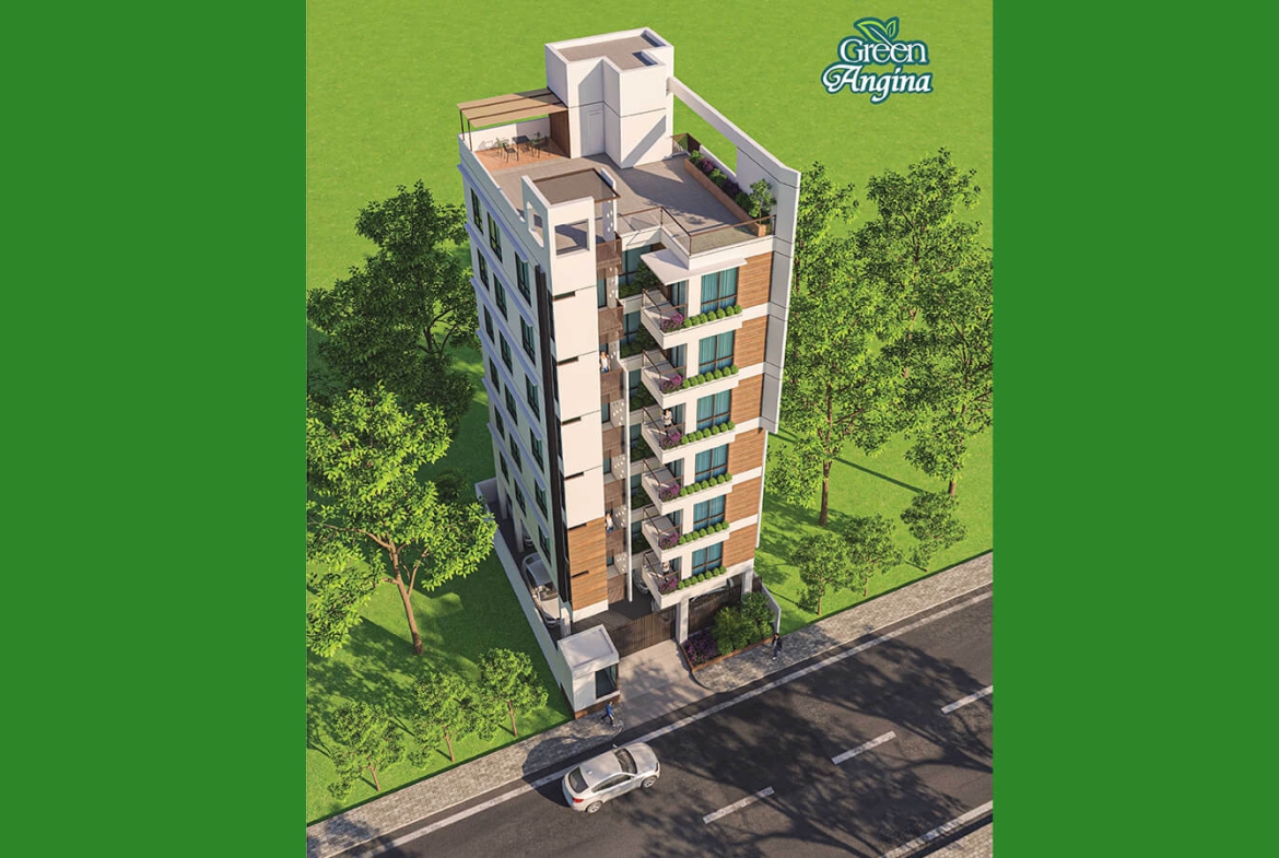 Green Angina 1575 sft Flat for Sale at Bashundhara L Block
